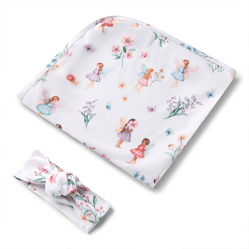 Stretch Cotton Baby Wrap set