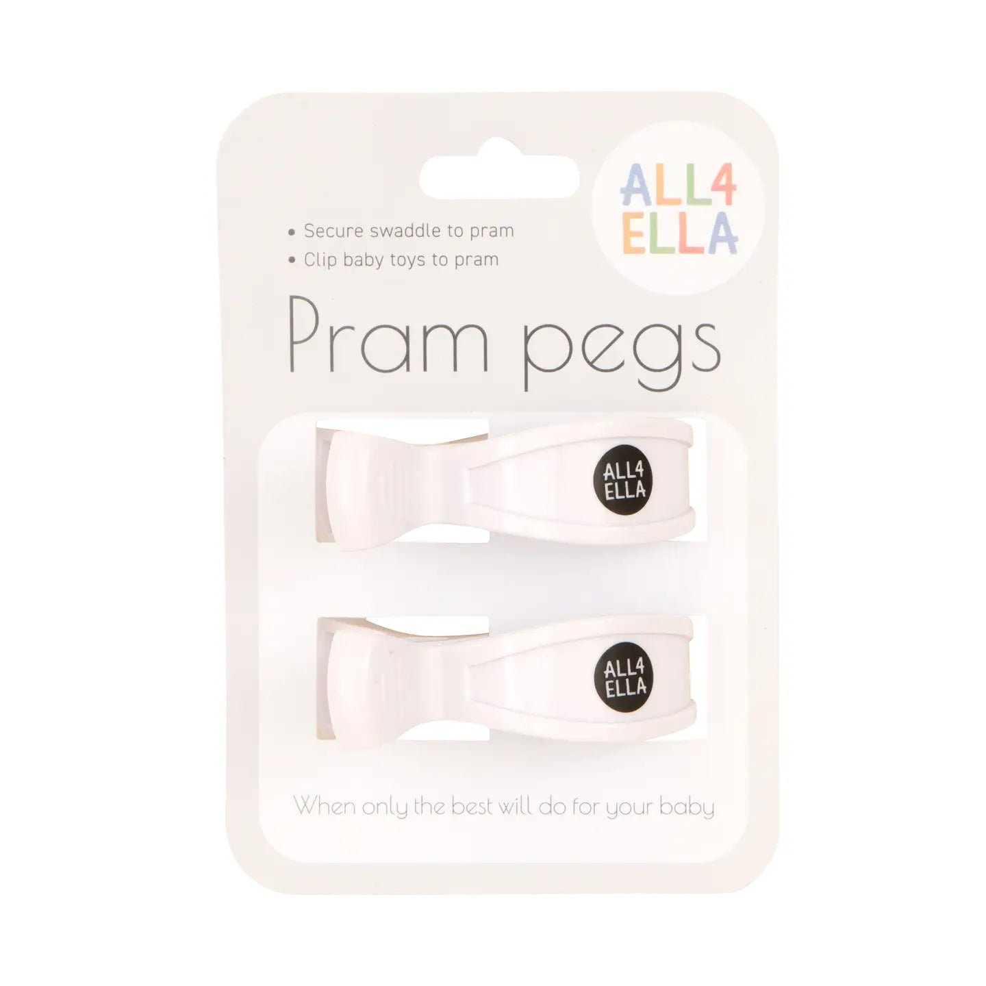 Pram Pegs 2pk