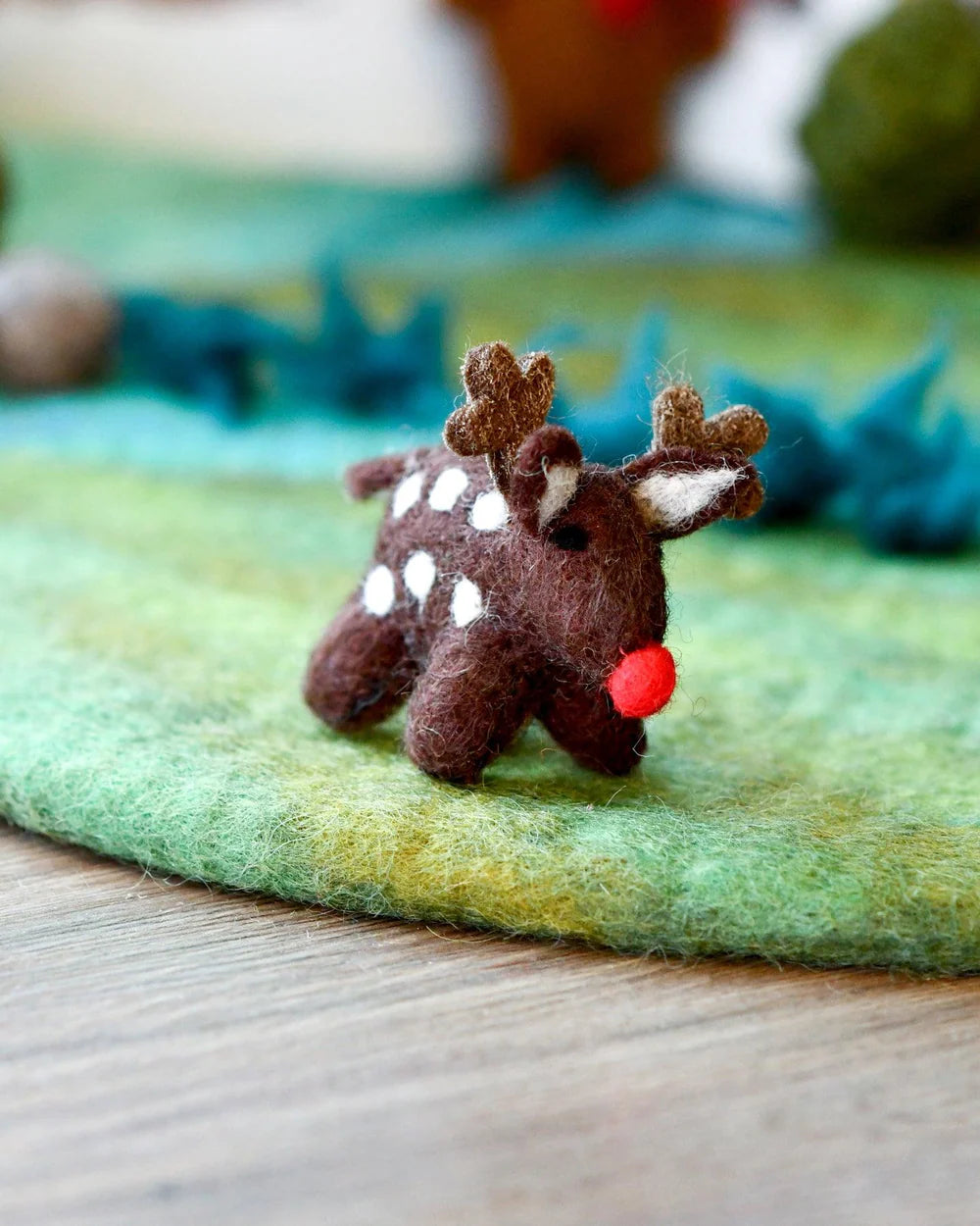 Handcrafted Felt Christmas Ornaments
