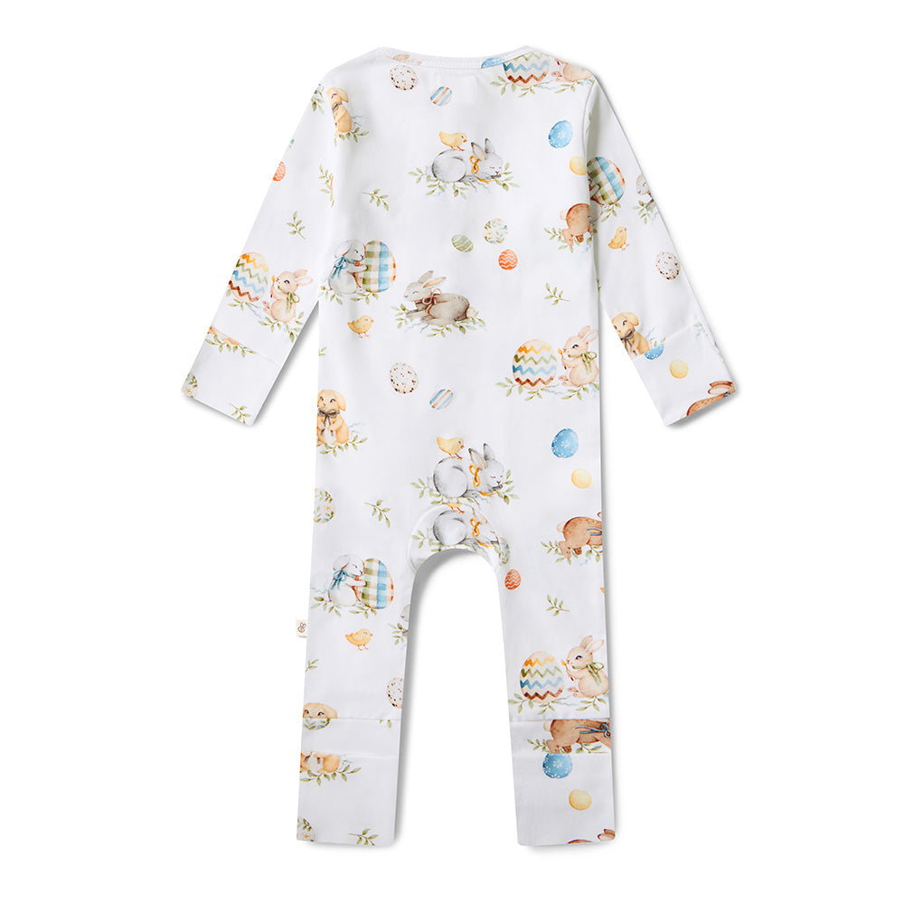 Flopsy Bunnies Organic Snugglesuit Convertible Romper