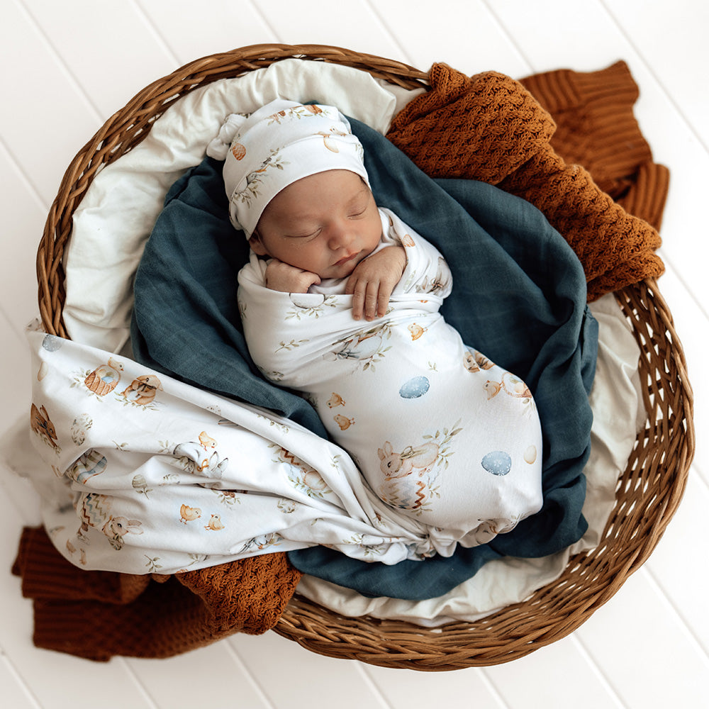 Stretch Cotton Baby Wrap set