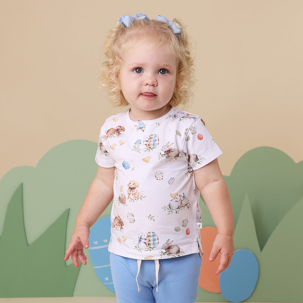 Flopsy Bunnies Organic Short Sleeve Top