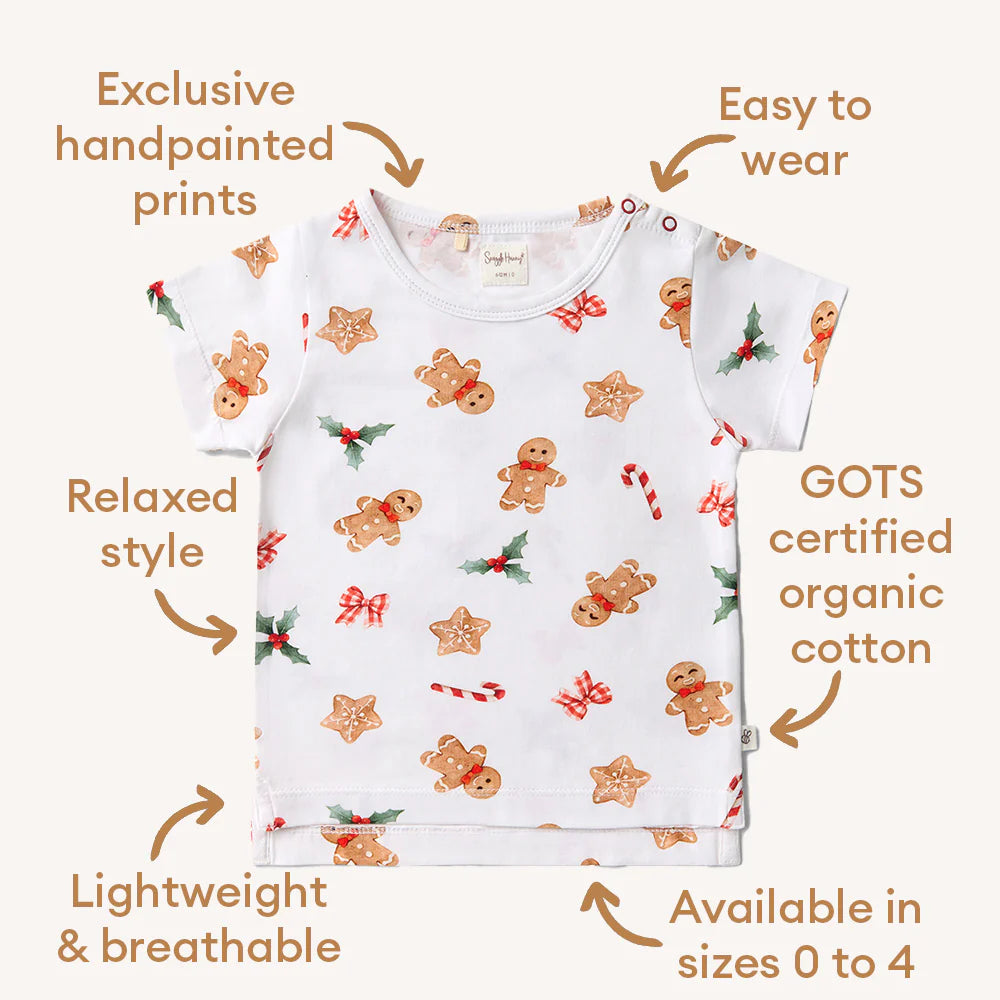 Gingerbread Organic T-Shirt