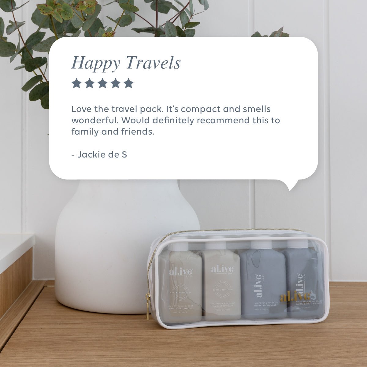 al.ive body Hair & Body Travel Pack