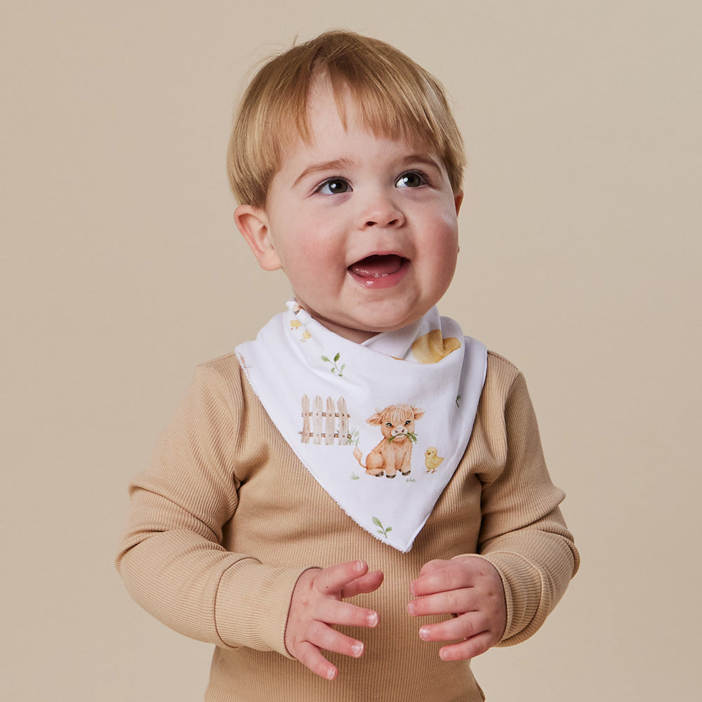 Snuggle Hunny Organic Dribble Bib