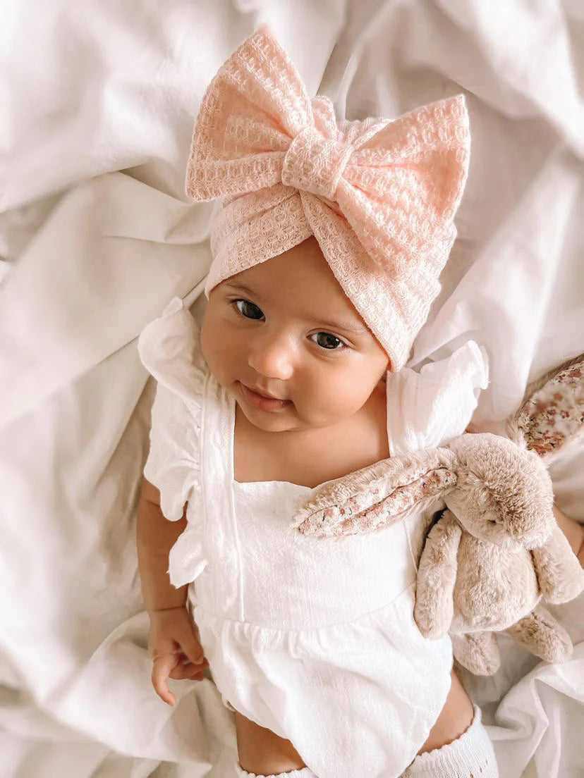 Waffle Bow Turban