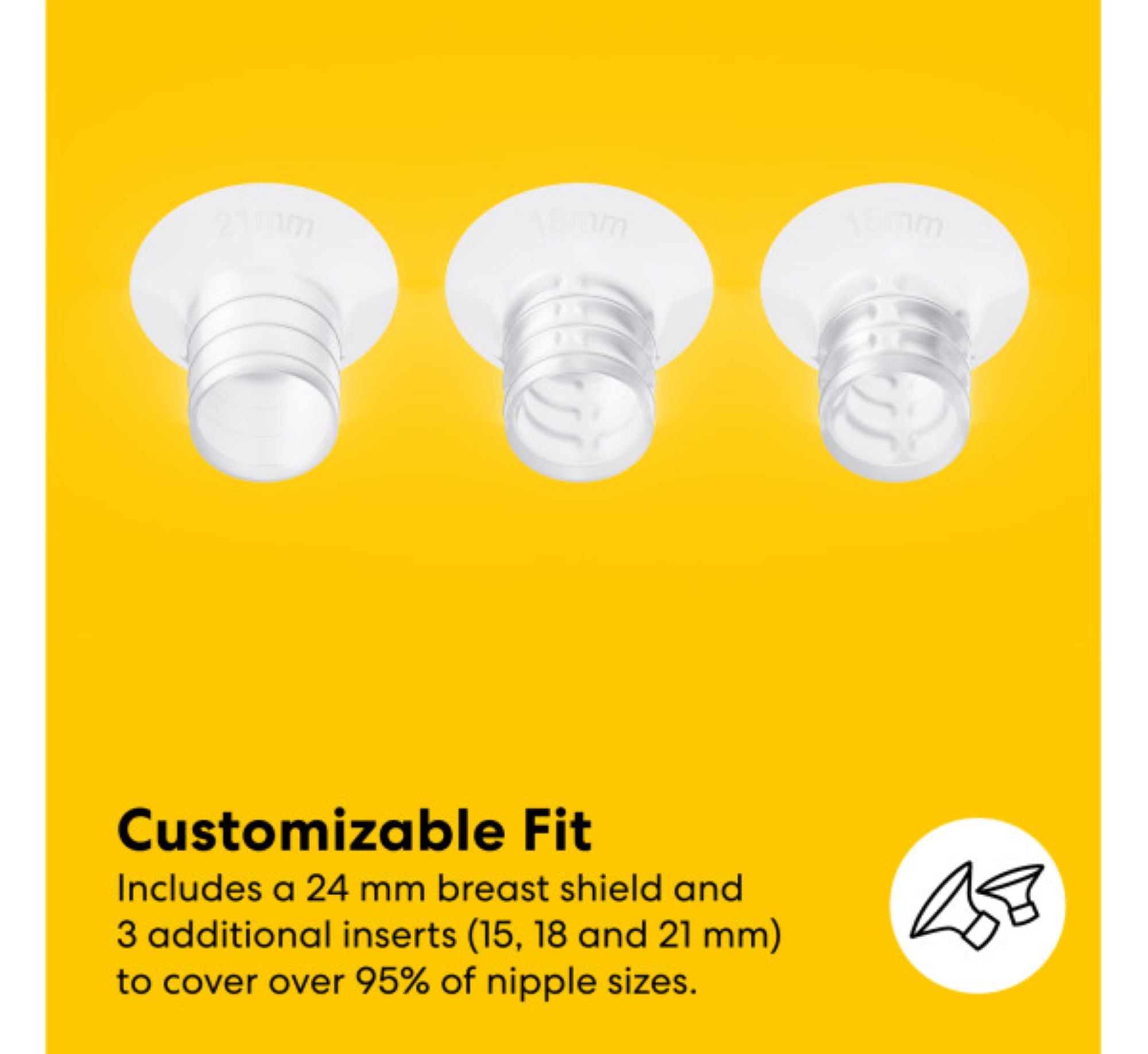 Motion InBra Wearable Breast Pump - Single Electric