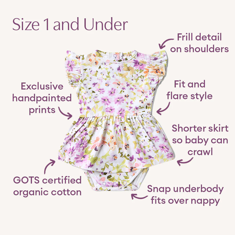 Isla Short Sleeve Organic Dress