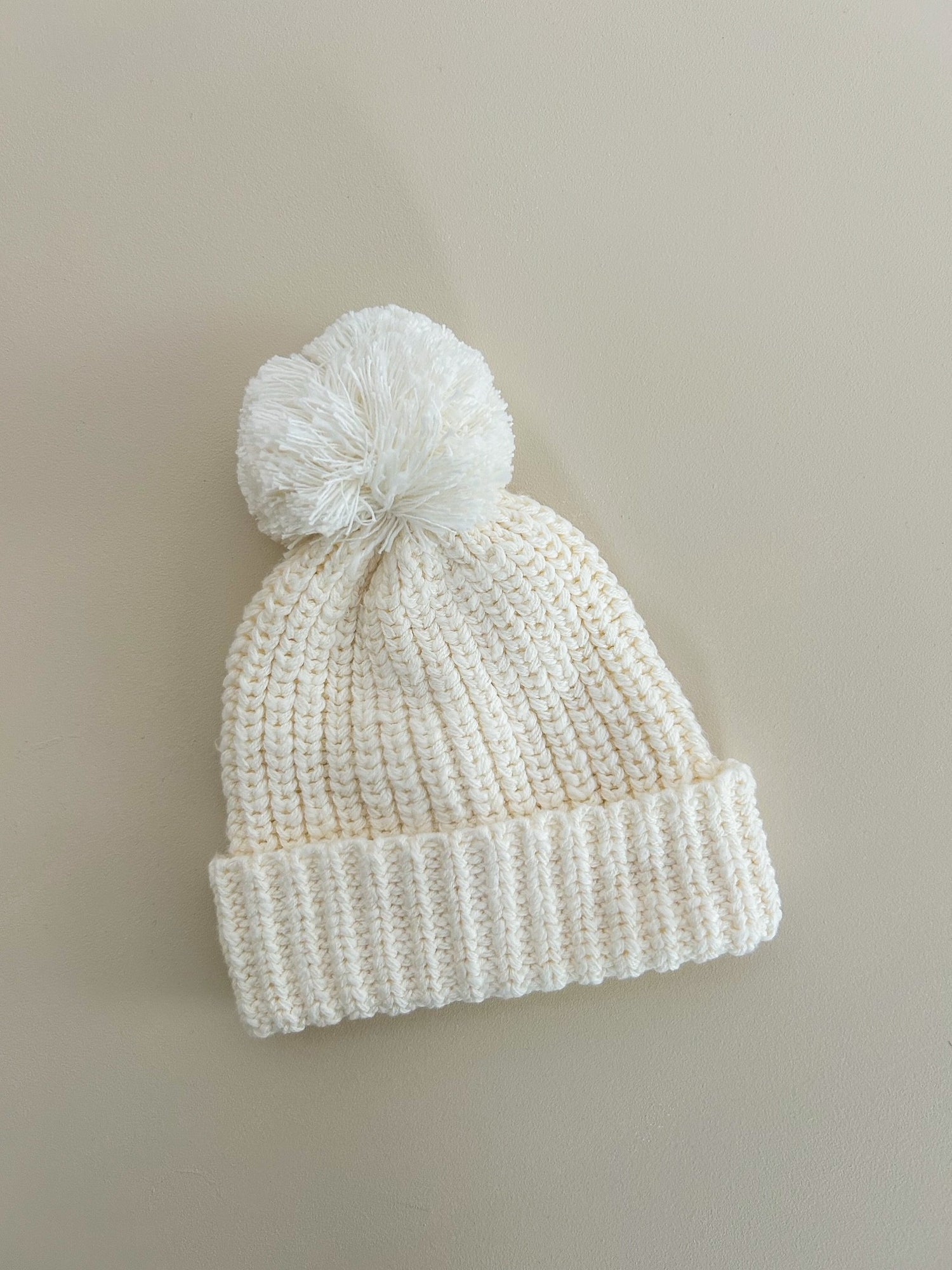 Chunky Textured Knit Beanie