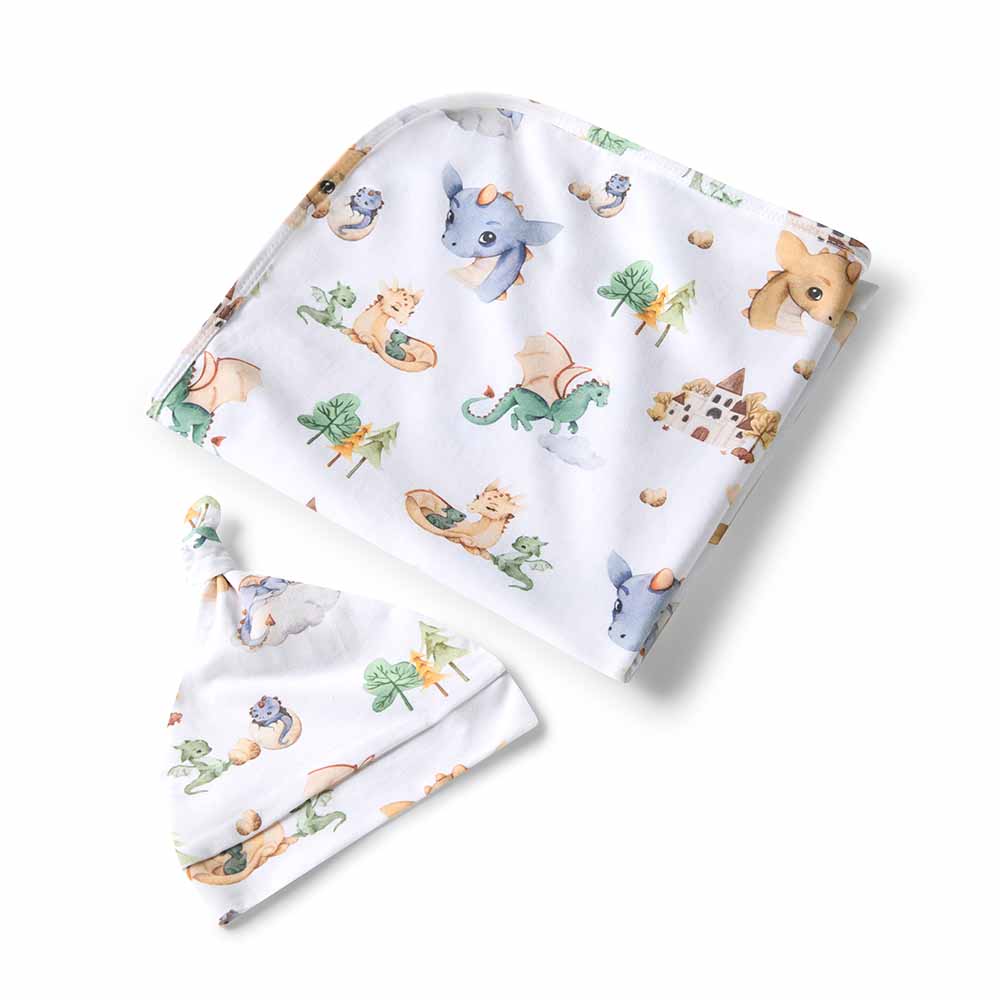 Stretch Cotton Baby Wrap set
