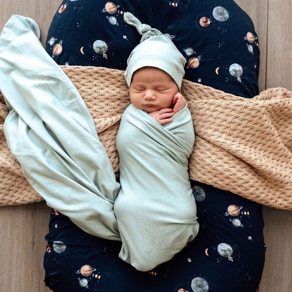 Stretch Cotton Baby Wrap set