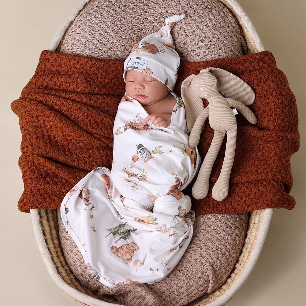 Stretch Cotton Baby Wrap set