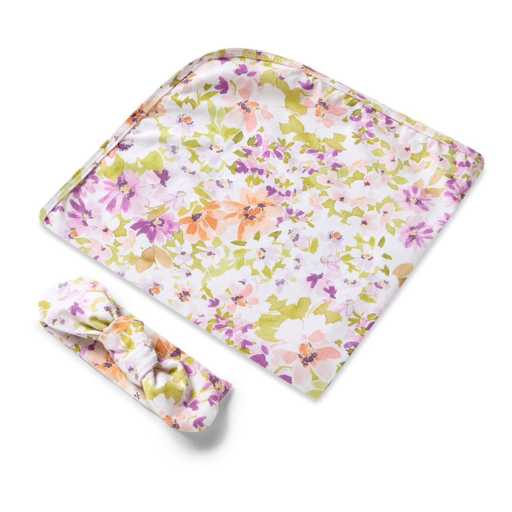 Stretch Cotton Baby Wrap set