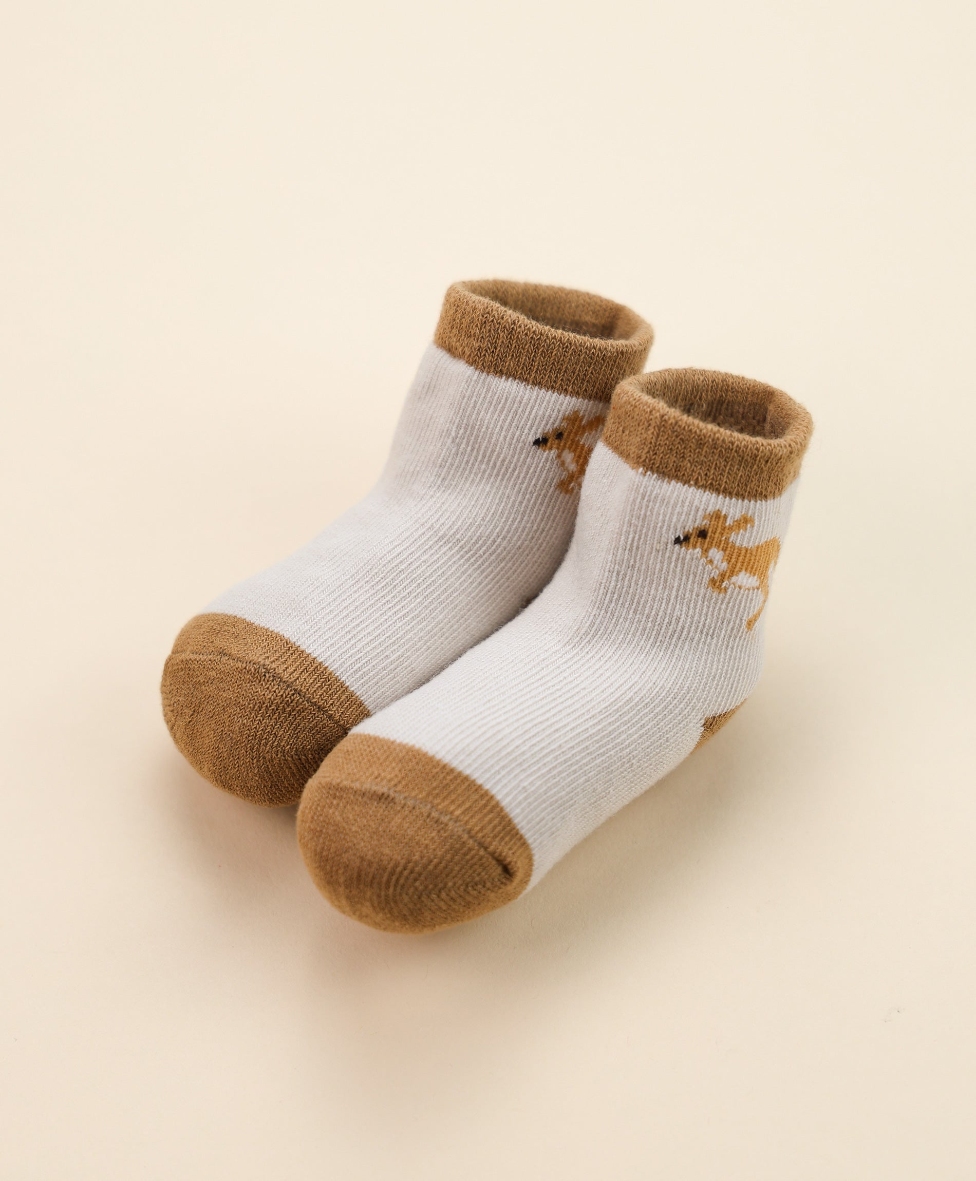 Organic Cotton Baby Socks 0-6 Months