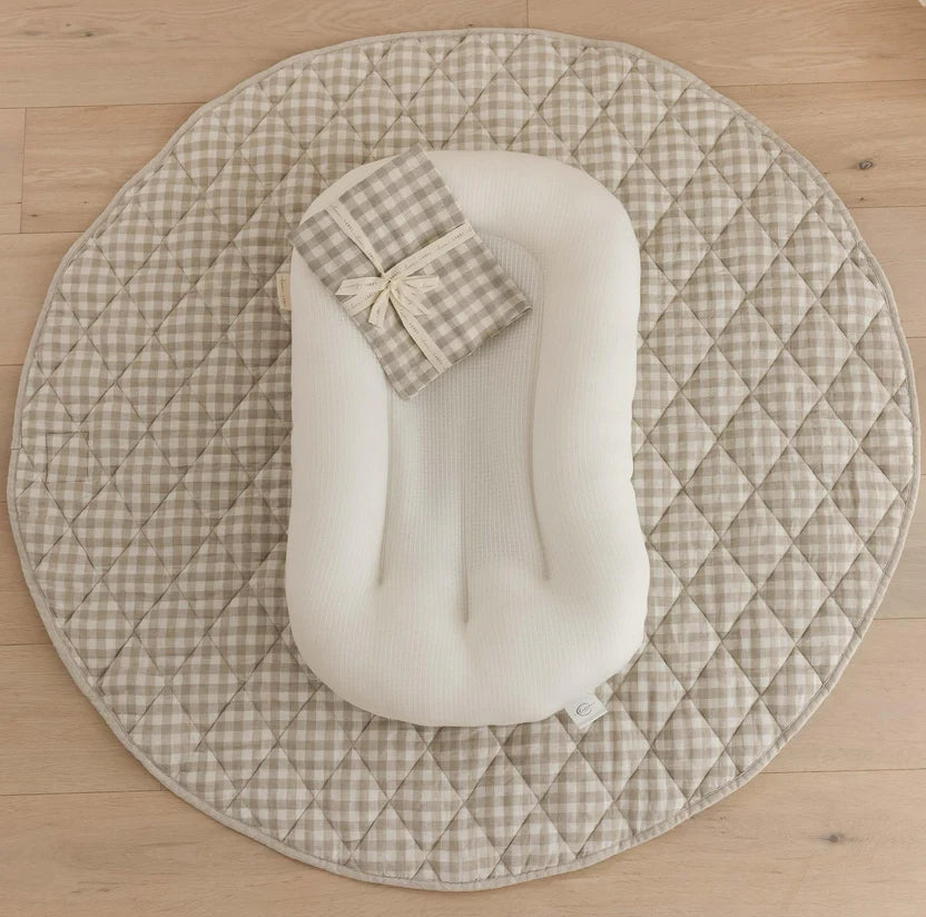 Baby Lounger Nest - French Flax Linen