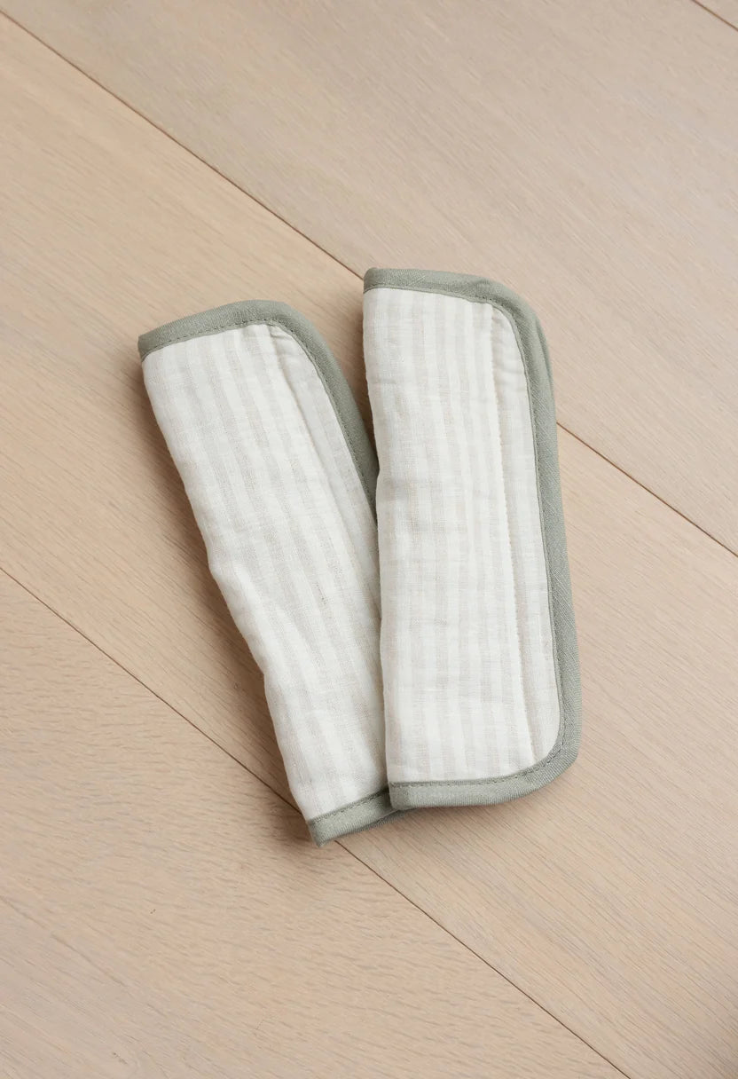 Stroller covers- Pure Linen Pram strap covers
