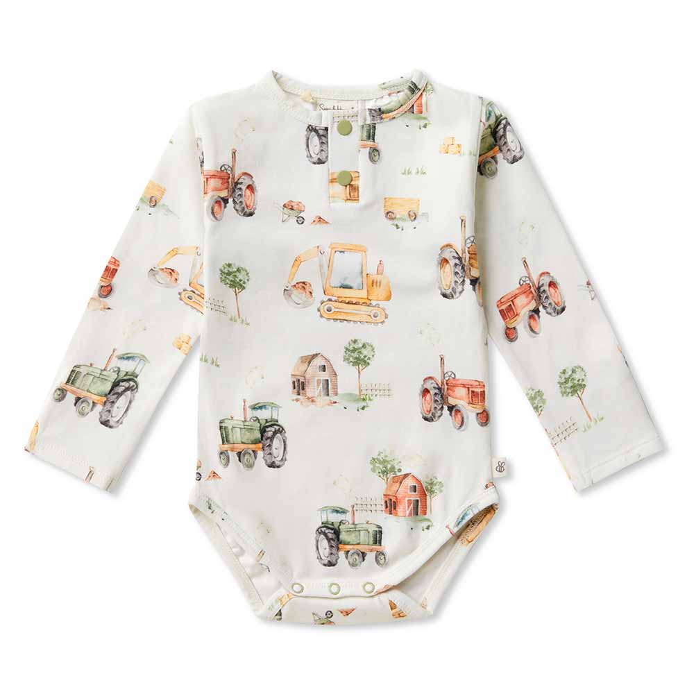 Snuggle Hunny Long Sleeve Bodysuit Preemie