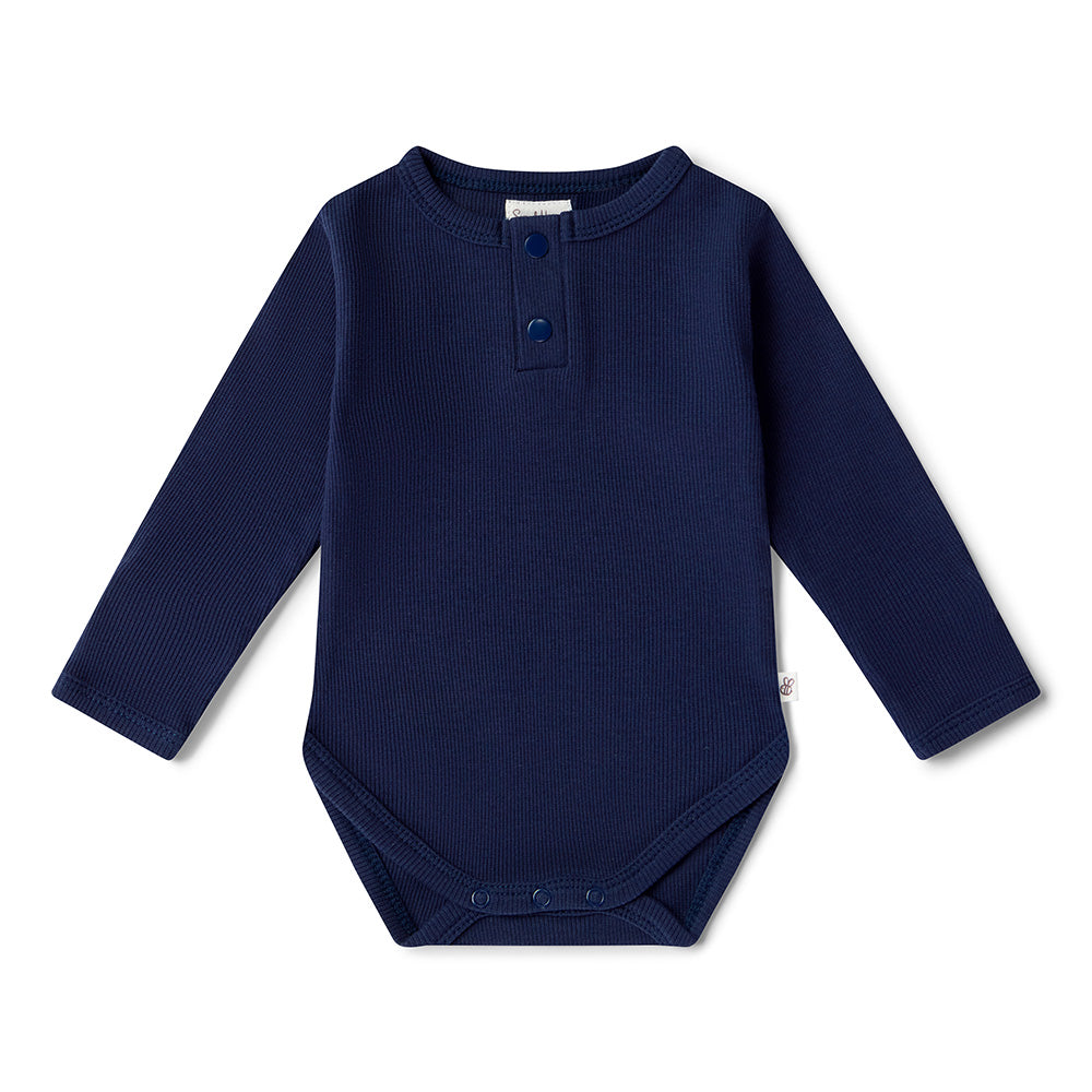 Snuggle Hunny Long Sleeve Organic Bodysuit