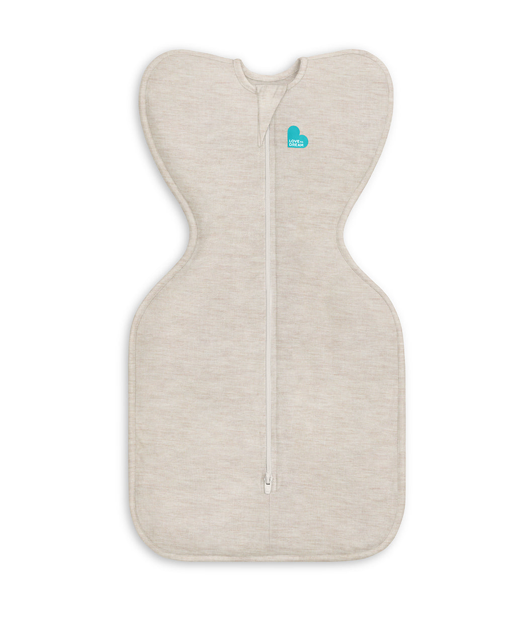 Love To Dream Swaddle Up™ 1.0 TOG Stretch Cotton Oatmeal