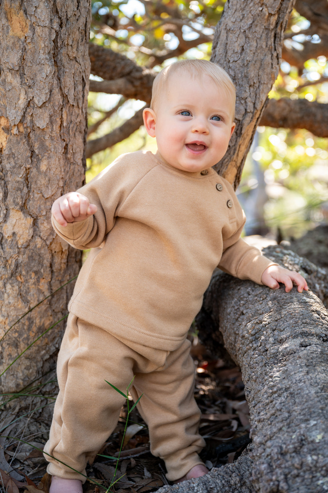 Organic Fleece Baby Track Pants