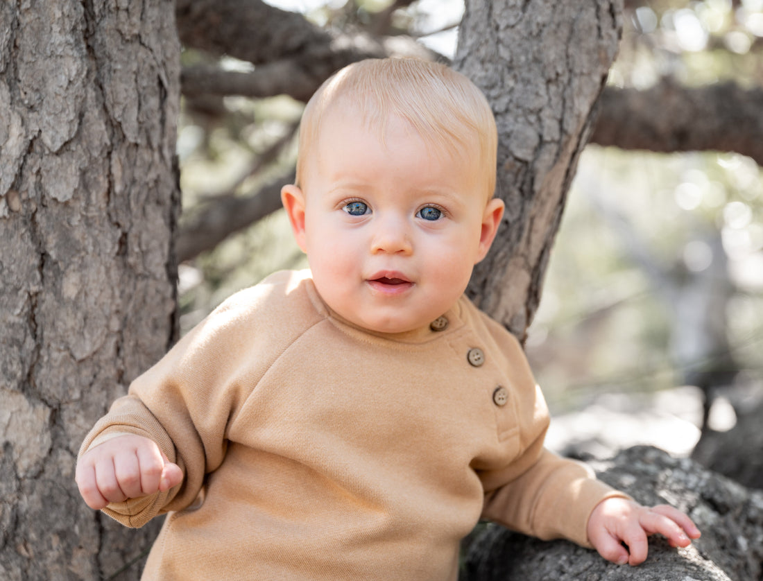 Organic Fleece Baby Top