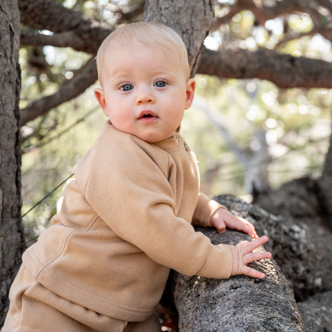 Organic Fleece Baby Top