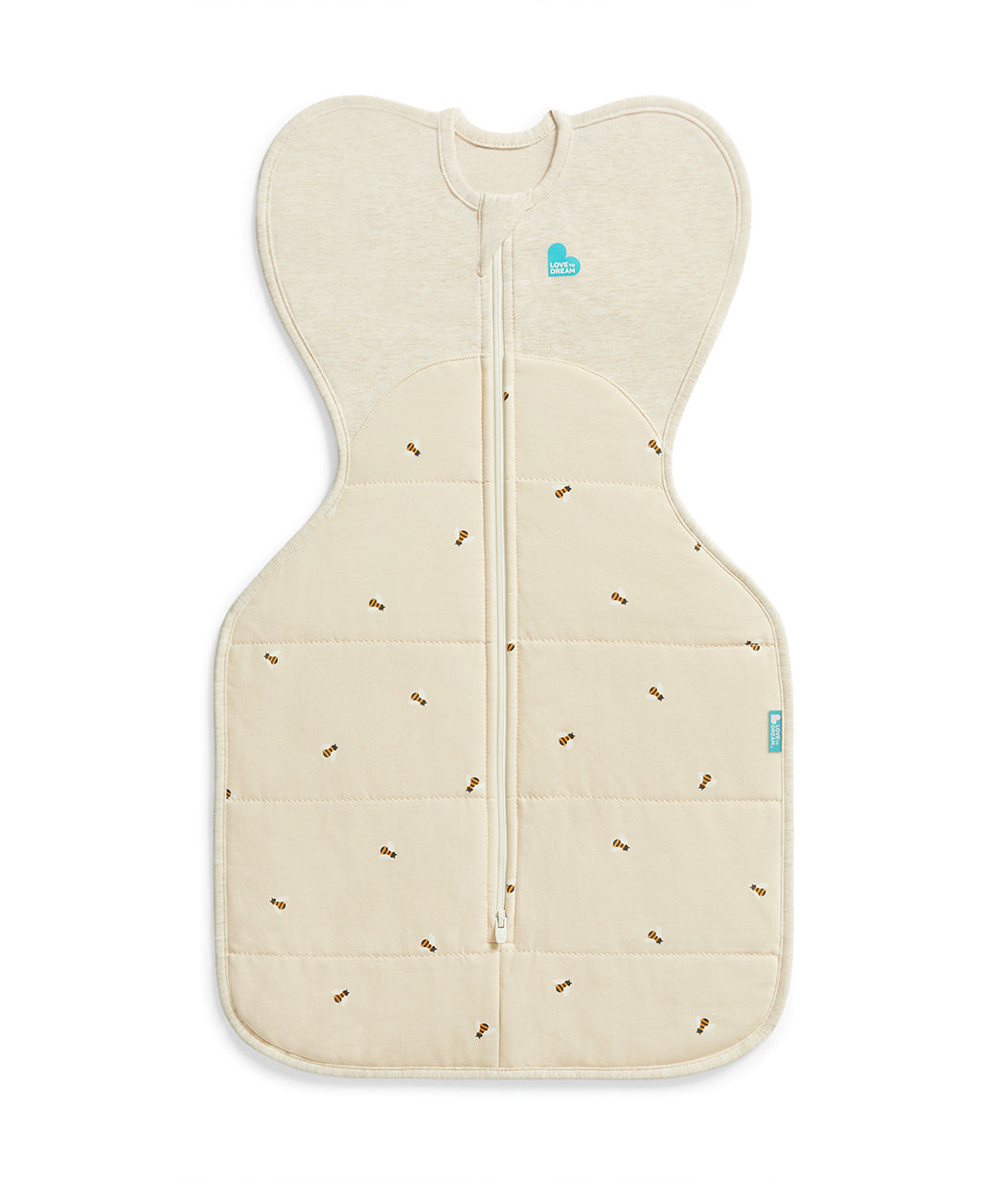 Love To Dream Swaddle Up™ 2.5 TOG Quilted Stretch Cotton Bees