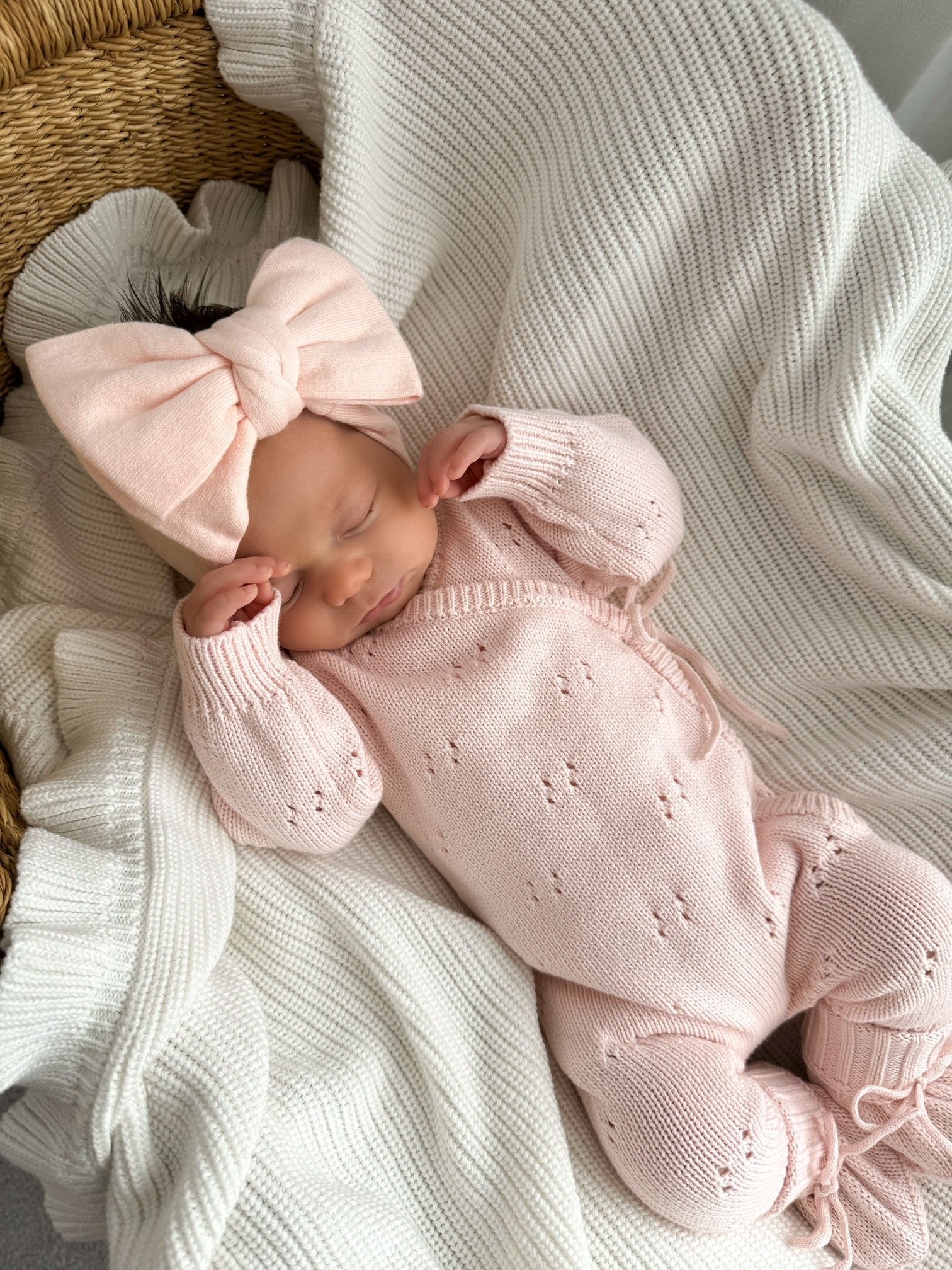 Pointelle Long Romper