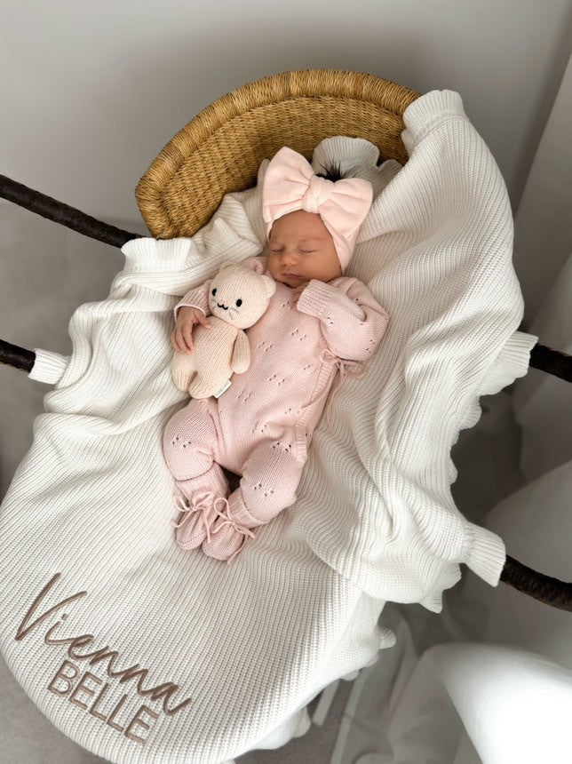 Pointelle Long Romper