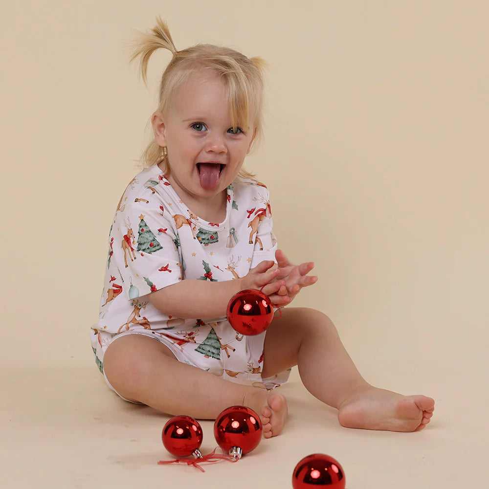 Prancer & Friends Organic Kids PJ Set