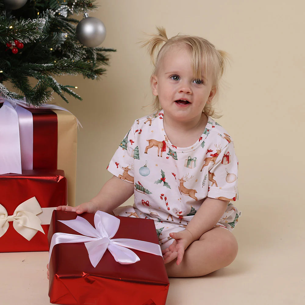 Prancer & Friends Organic Kids PJ Set