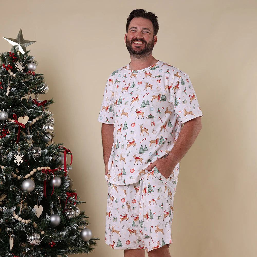 Prancer & Friends Organic Mens PJ Set