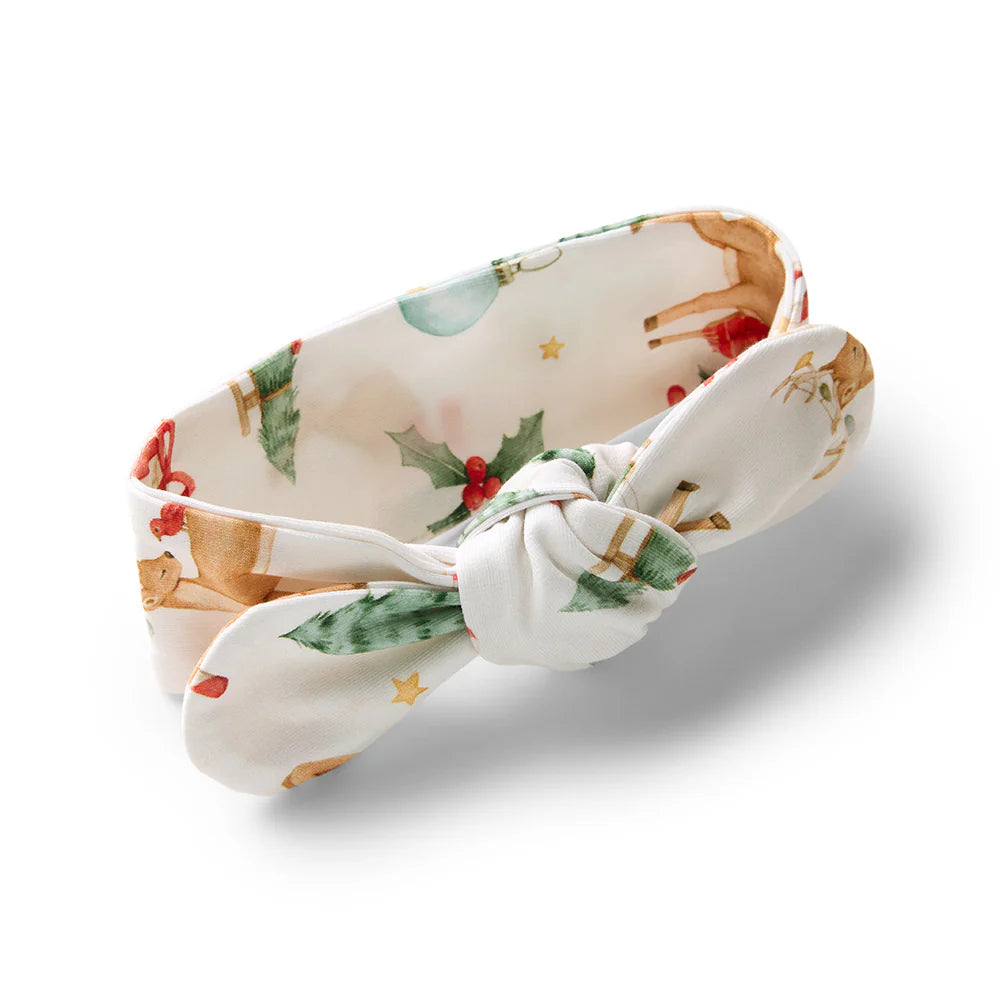 Christmas Organic Topknot