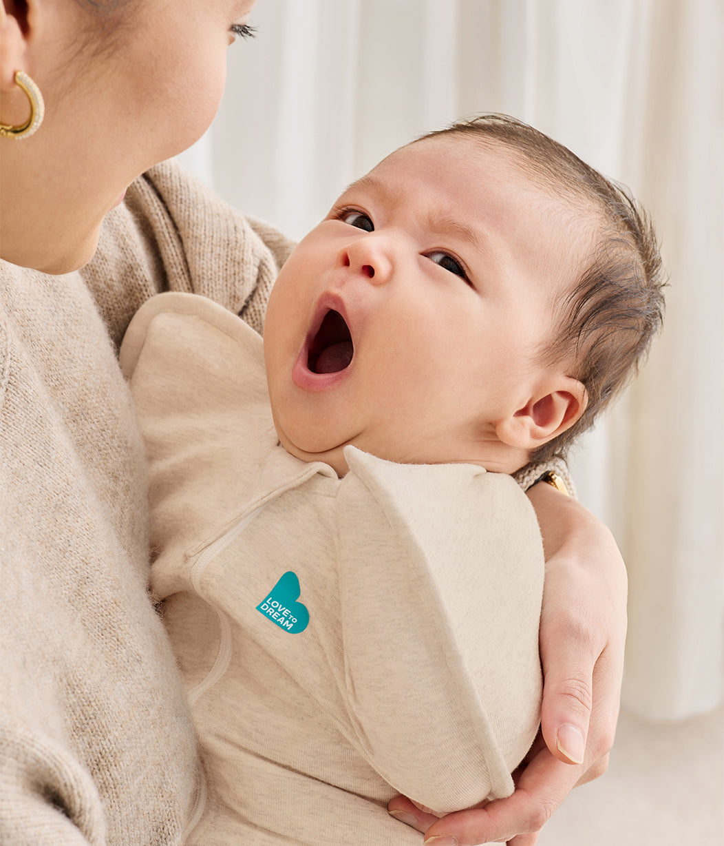 Love To Dream Swaddle Up™ 1.0 TOG Stretch Cotton Oatmeal