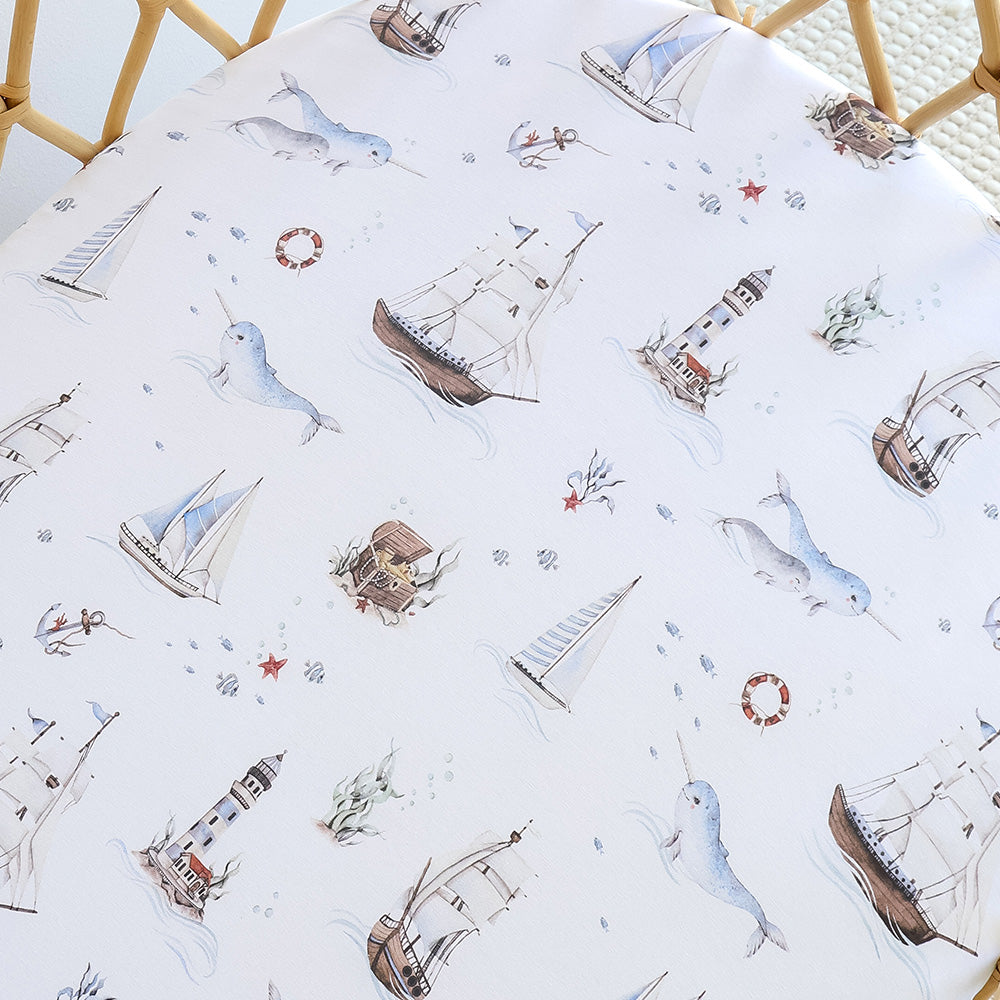 Snuggle Hunny Organic Fitted Bassient Sheet
