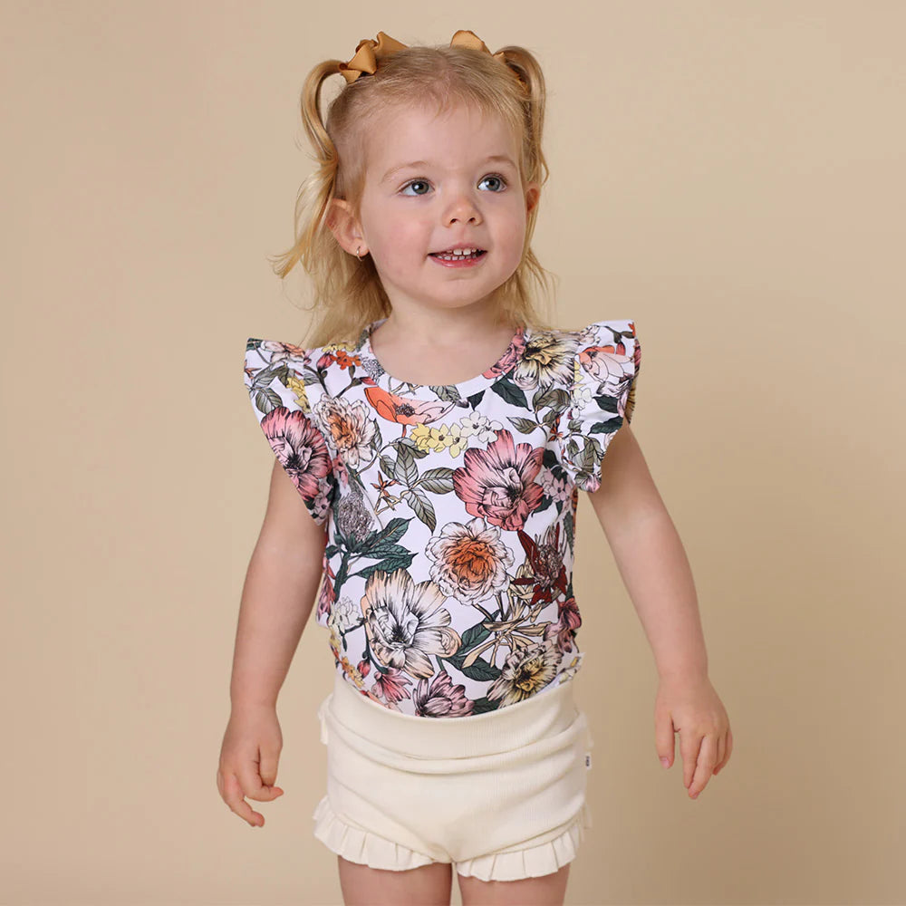 Australiana Organic T-Shirt with Frill