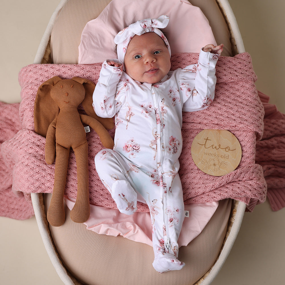 Snuggle Sleepsuit Zip Footie Preemie