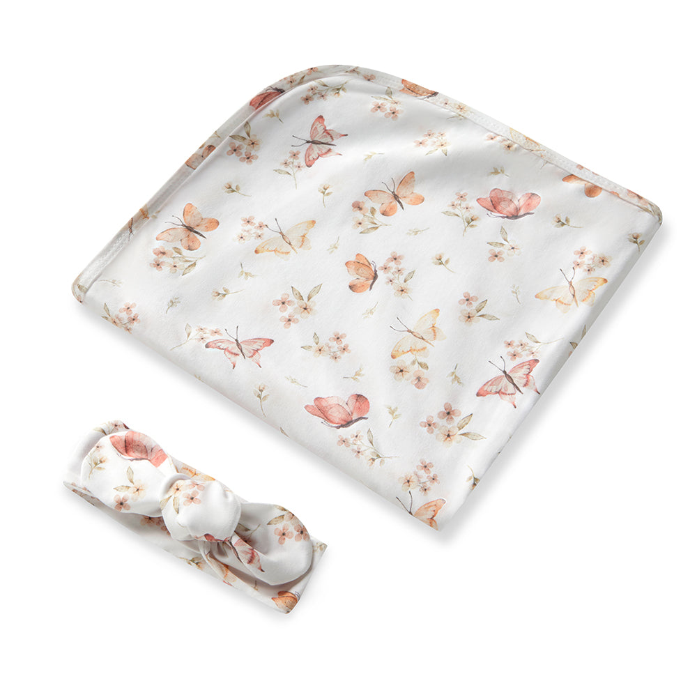 Stretch Cotton Baby Wrap set