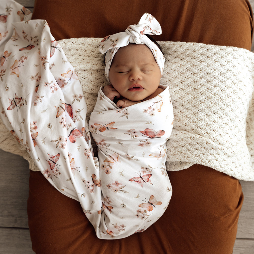Stretch Cotton Baby Wrap set
