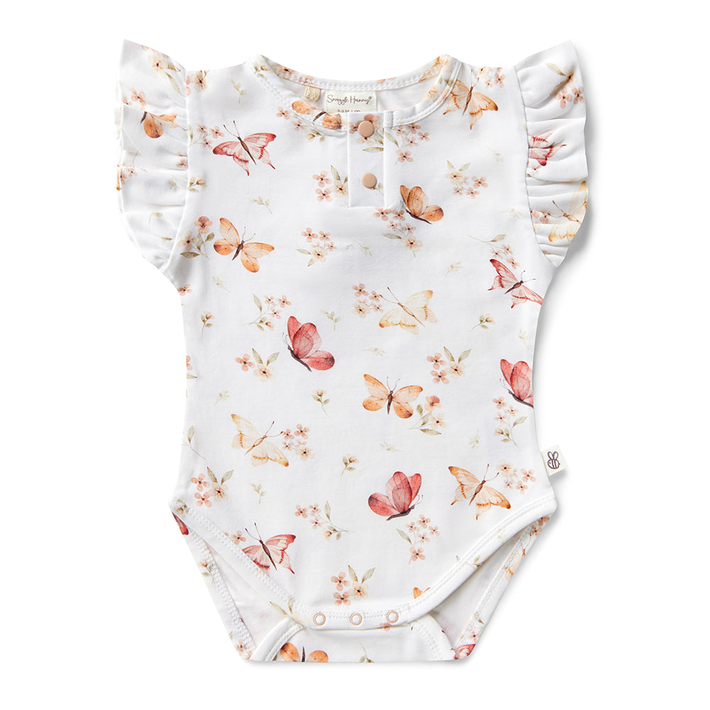 Snuggle Hunny Short Sleeve Organic Bodysuit Preemie