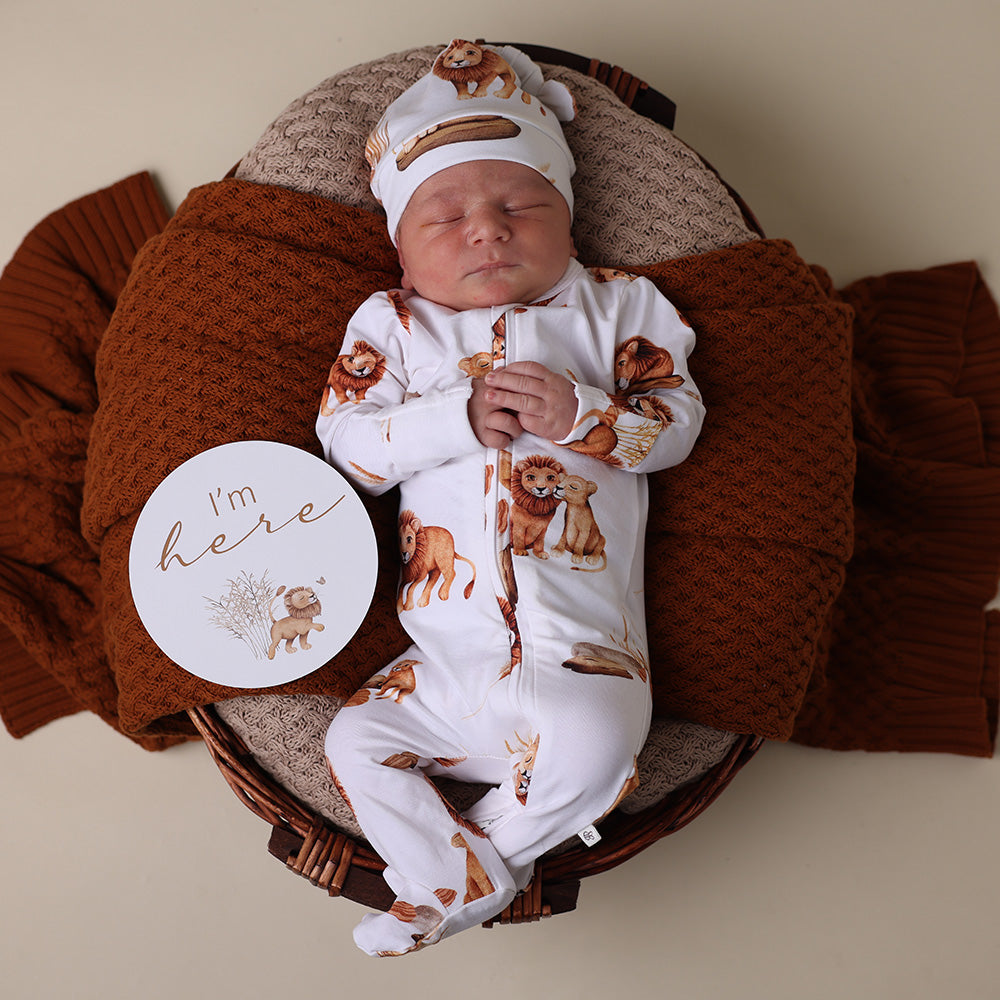 Snuggle Sleepsuit Zip Footie Preemie