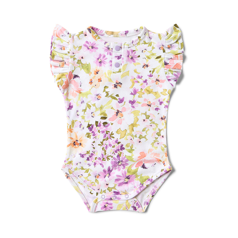 Snuggle Hunny Short Sleeve Organic Bodysuit Preemie