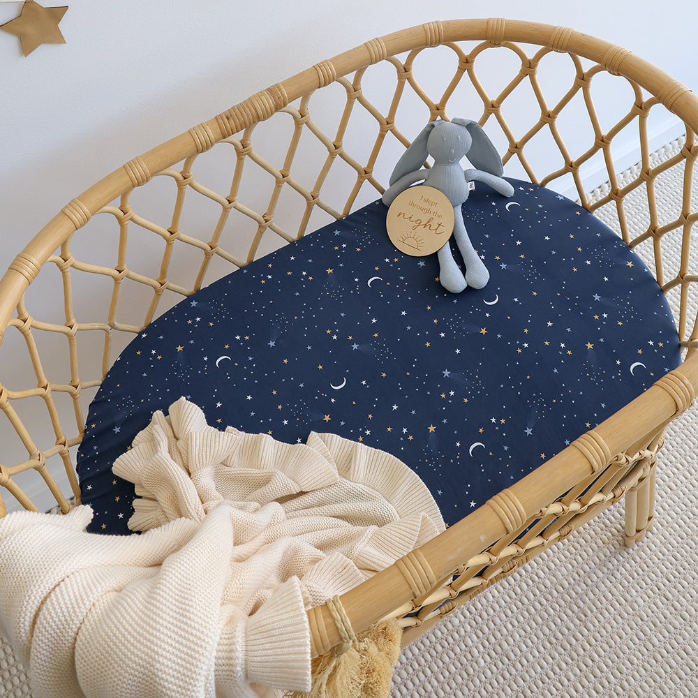 Snuggle Hunny Organic Fitted Bassient Sheet