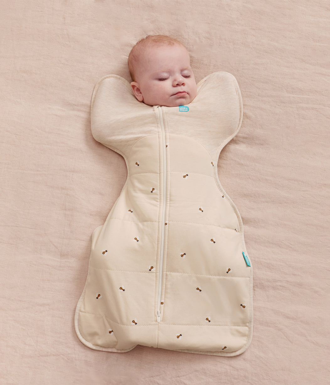 Love To Dream Swaddle Up™ 2.5 TOG Quilted Stretch Cotton Bees