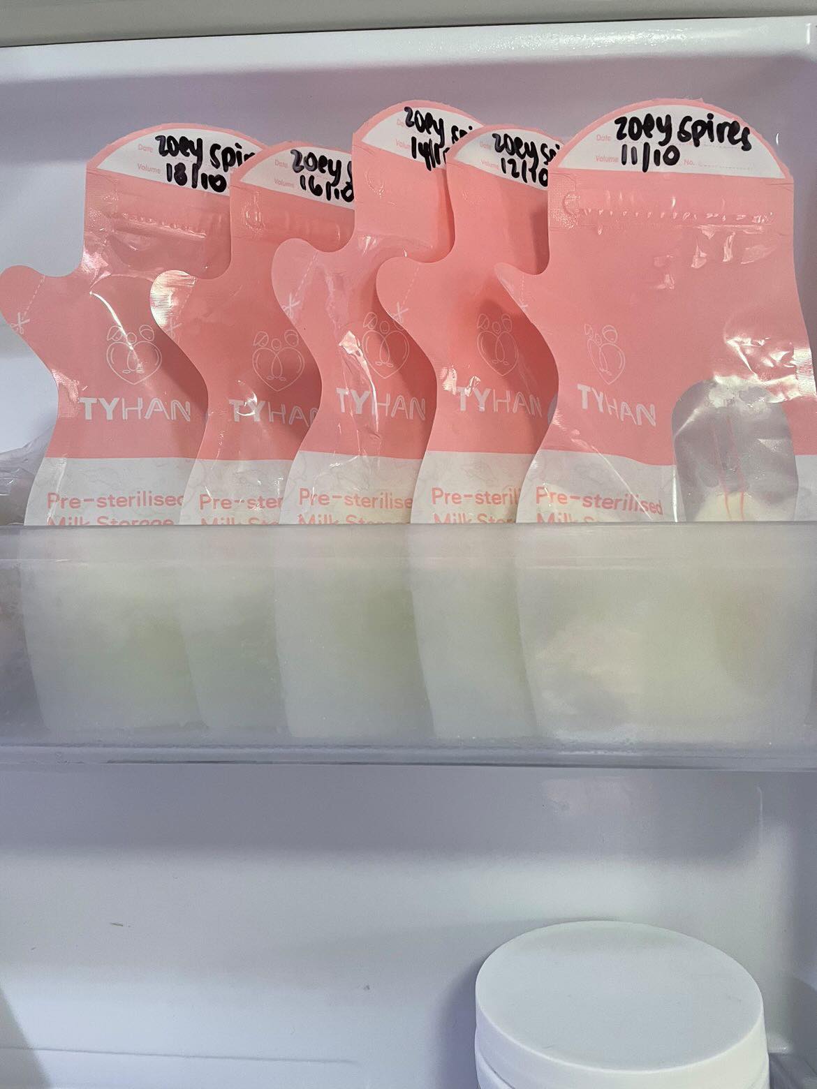 Breast Milk Storage Bag Tyhan