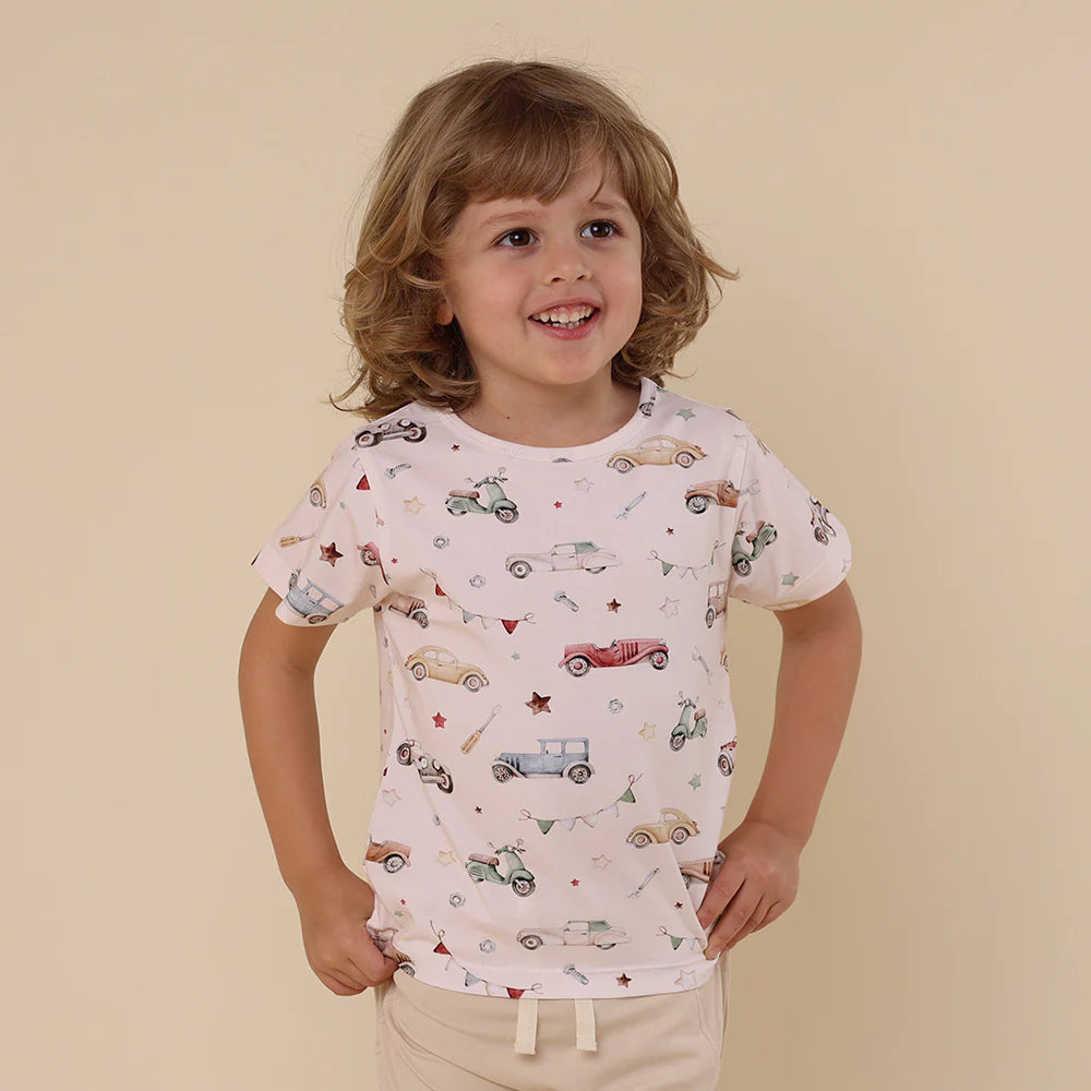 Vintage Cars Organic T-Shirt