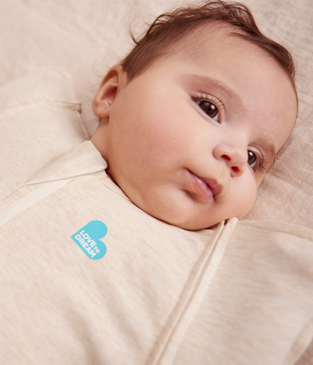 Love To Dream Swaddle Up™ Transition Bag 1.0 TOG Stretch Cotton Oatmeal