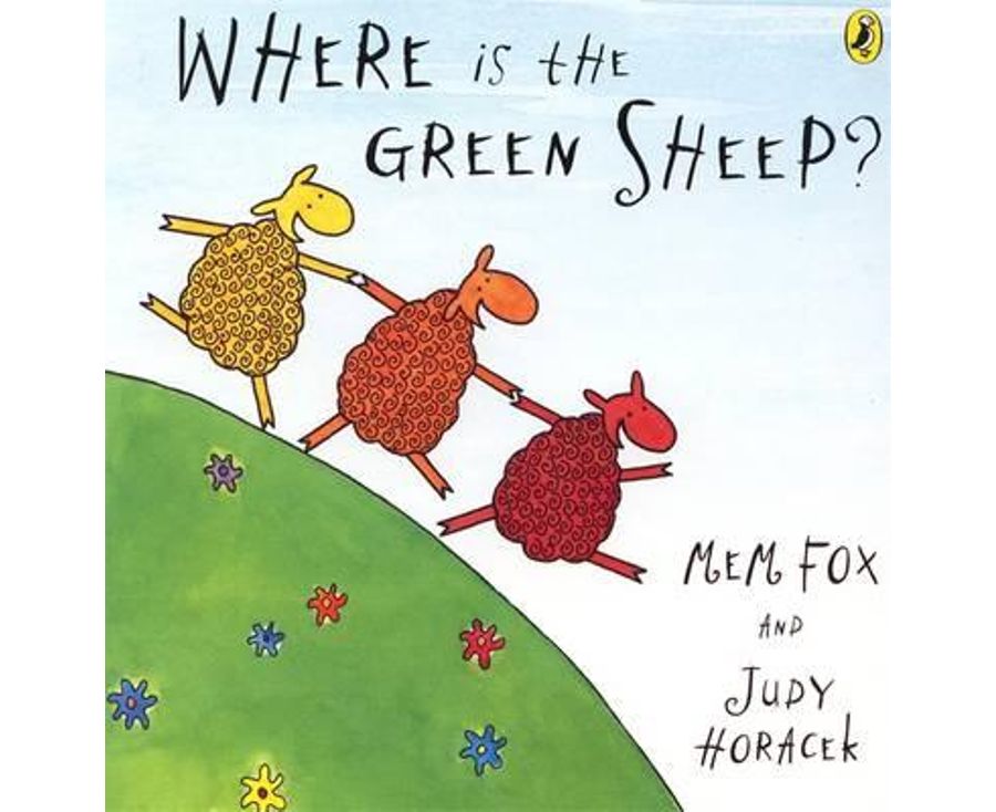 Where is the Green Sheep Board Book