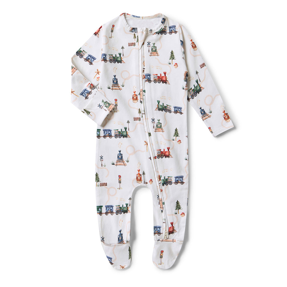 Snuggle Sleepsuit Zip Footie Preemie